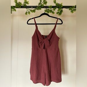 Women’s Maroon Wild Fable Romper